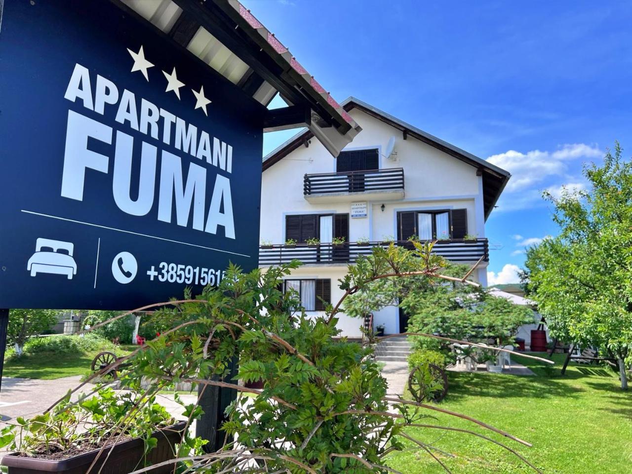 Apartments Fuma Otočac Eksteriør billede